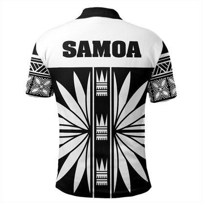 Polynesian Polo Shirt - Samoa Black Saturday Polo Shirt