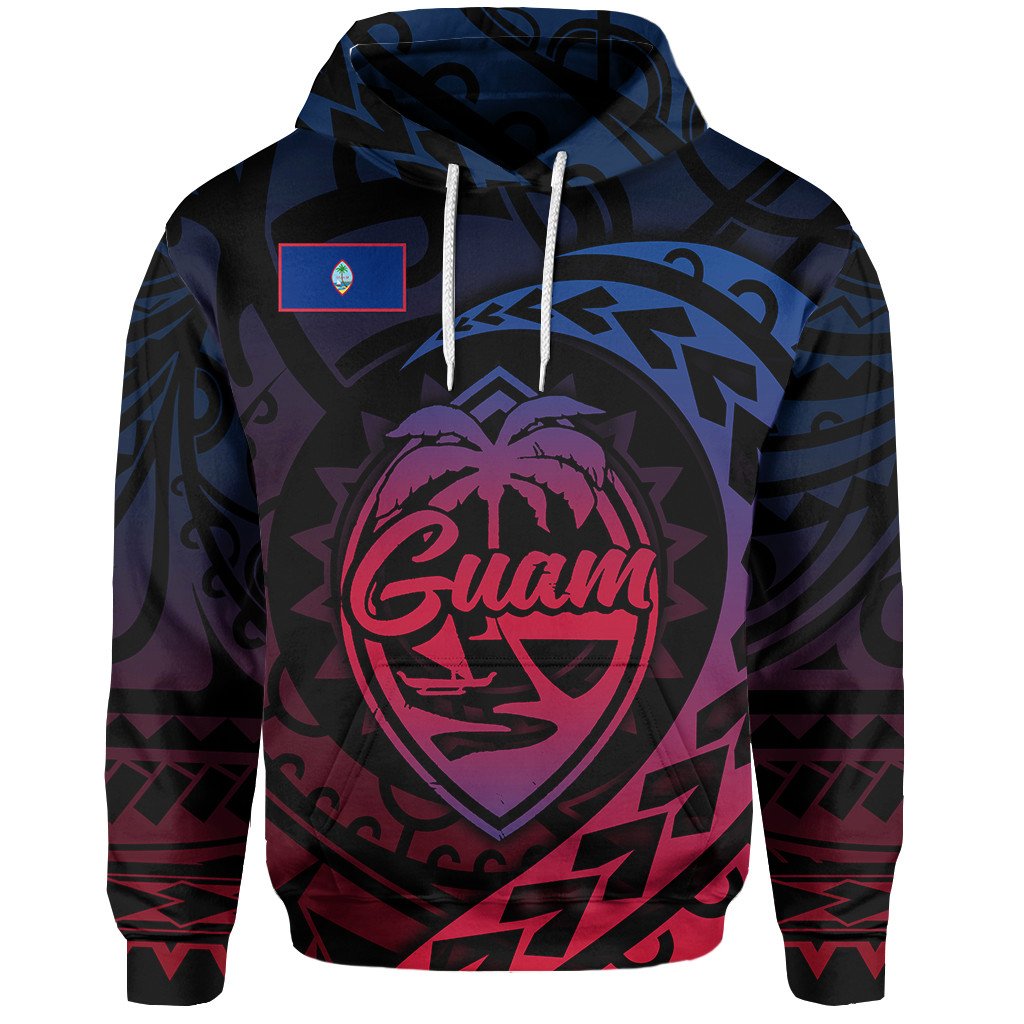 Polynesian Pride Hoodie Guam Rising Style Hoodie