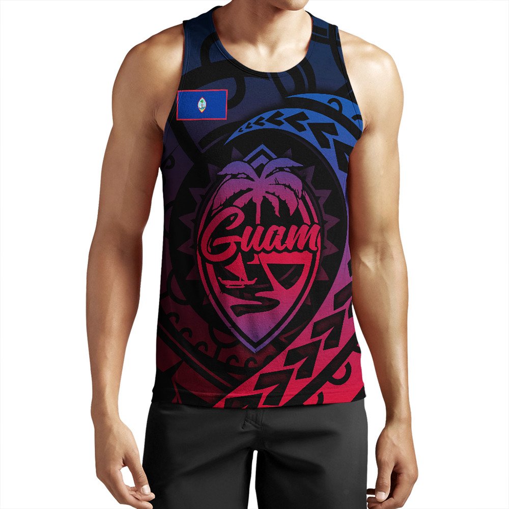 Wonder Print Shop Clothing Guam Rising Style Tank Top