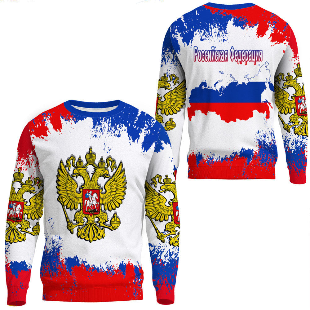 Clothing Russia Paint Style Sweatshirts