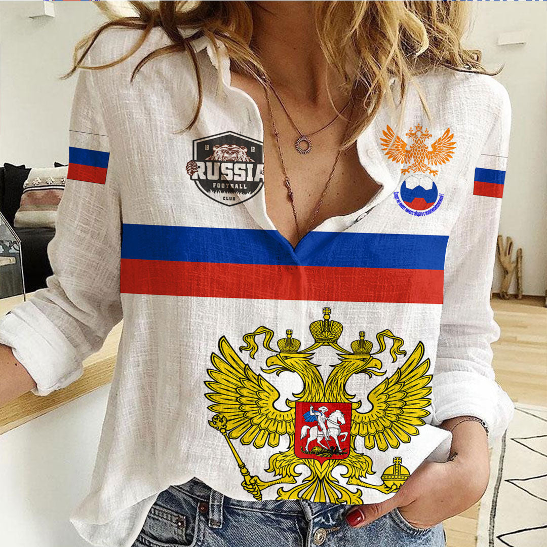 Clothing Russia Sport 2022 Women Casual Shirt