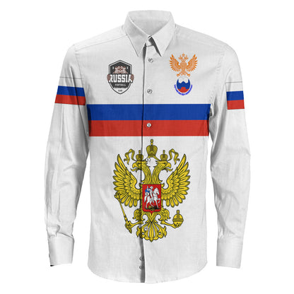 Clothing Russia Sport 2022 Long Sleeve Button Shirt
