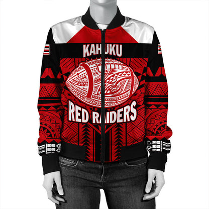 Polynesian Jacket Personalized Hawaiian High Kahuku Bomber Jacket