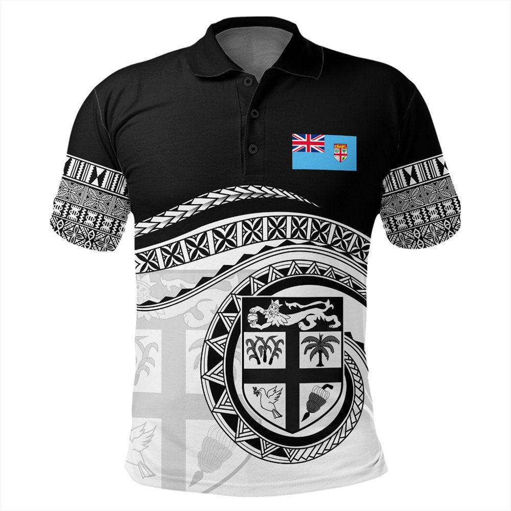 Polynesian Polo Shirt - Fiji Rugby Concept Polo Shirt