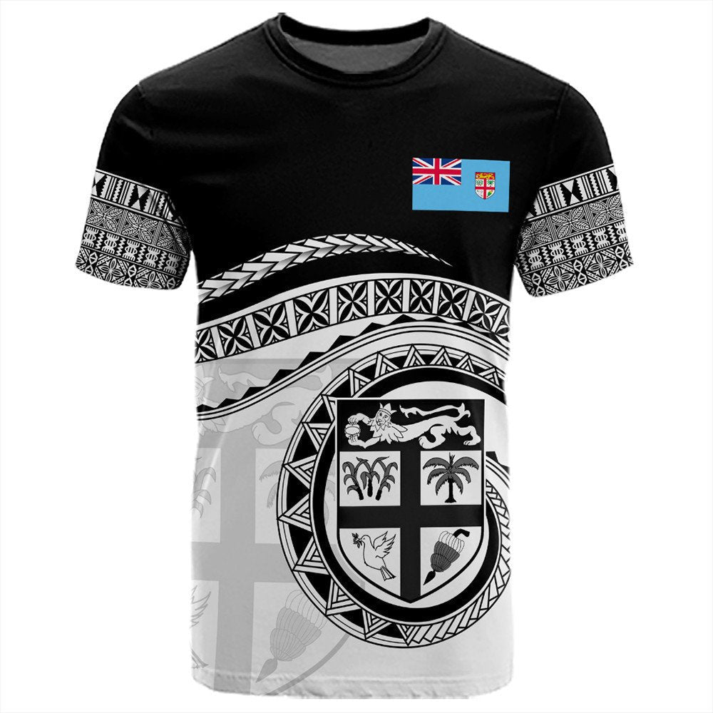 Polynesian T Shirt Fiji Rugby Concept T Shirt