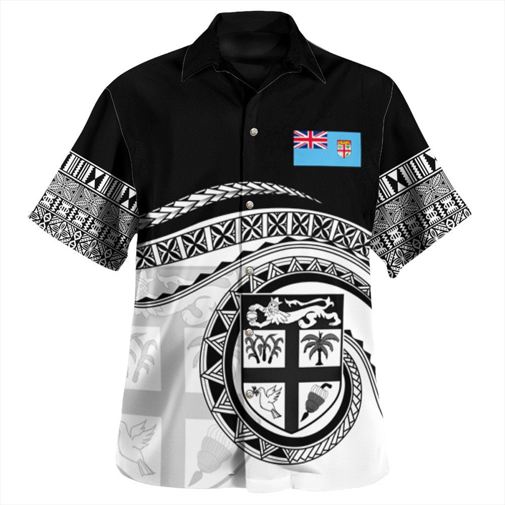 Polynesian Fijian Shirt - Fiji Rugby Concept Beach Shirt