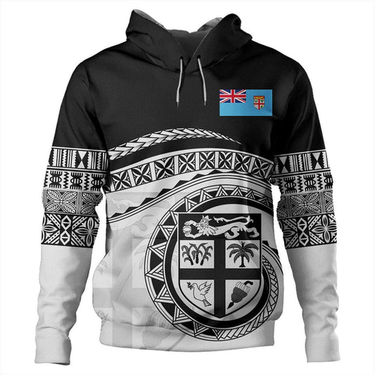 Polynesian Pride Hoodie Fiji Rugby Concept Hoodie