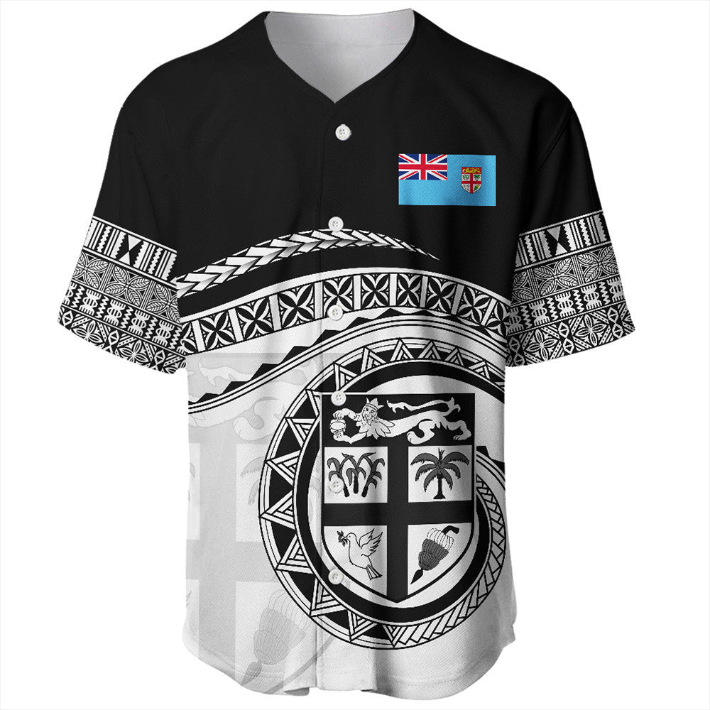 Polynesian Baseball Jersey Fiji Rugby Concept Baseball Jersey
