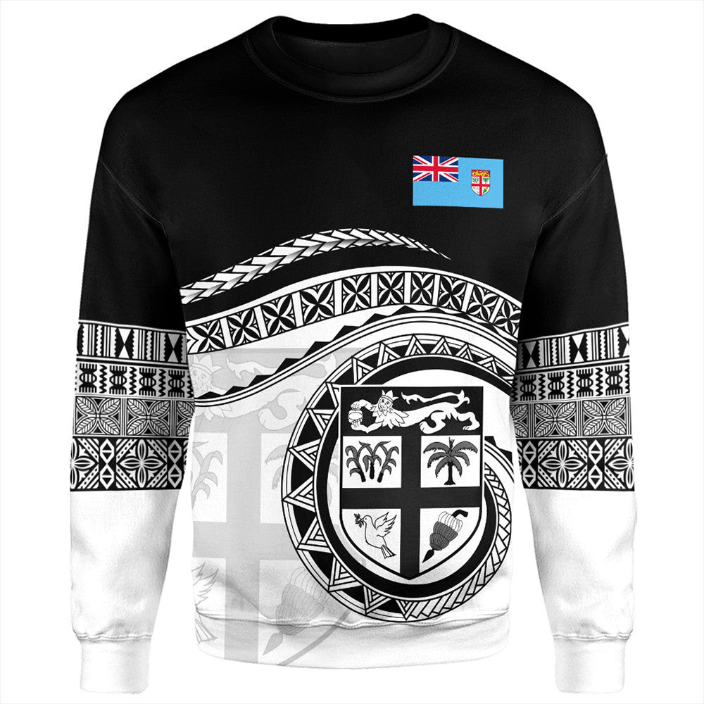 Polynesian Sweatshirt Fiji Rugby Concept Sweatshirt