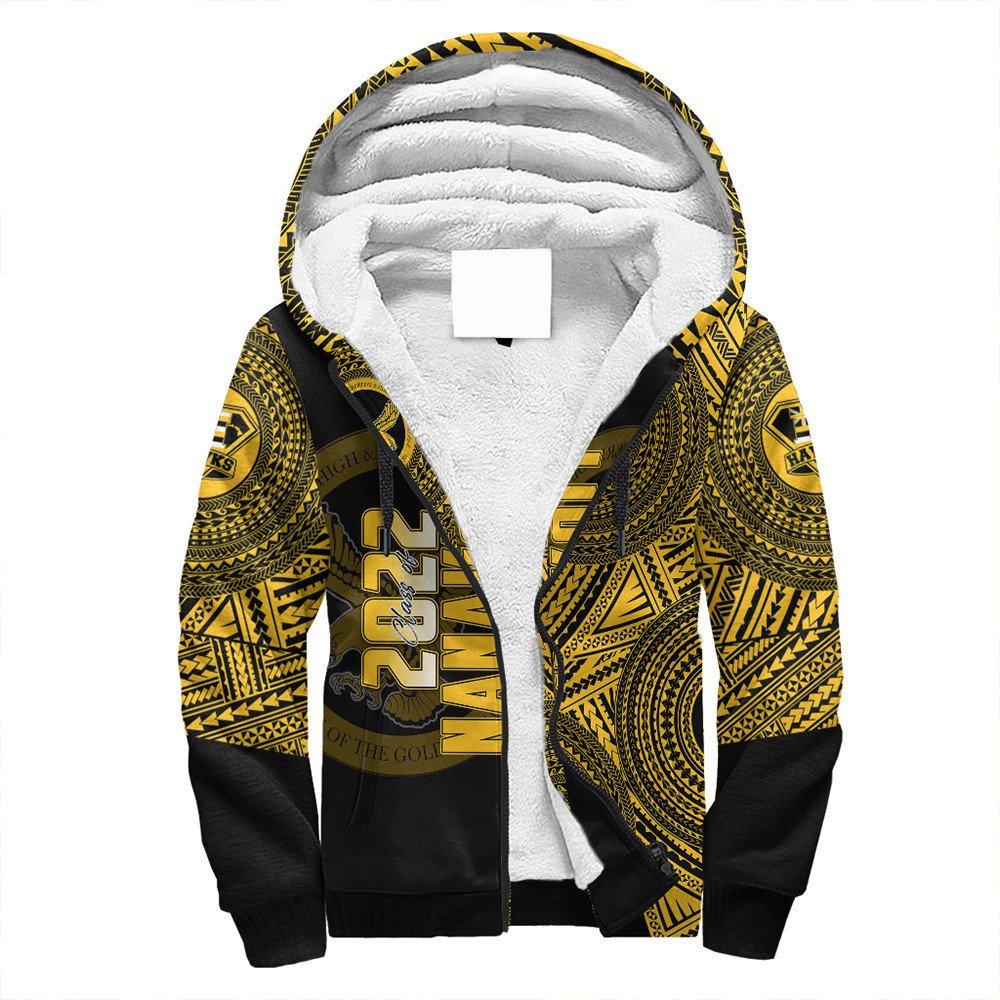Polynesian Hoodie Personalized Hawaii Class Of Nanakuli Sherpa Hoodie