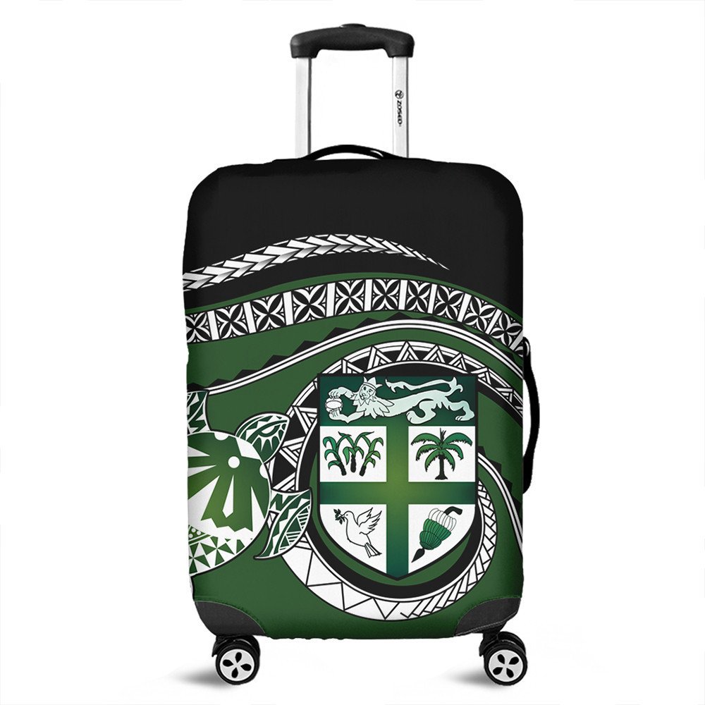 Polynesian Luggage Covers Fiji Masi Turtle Travel Suitcase Cover