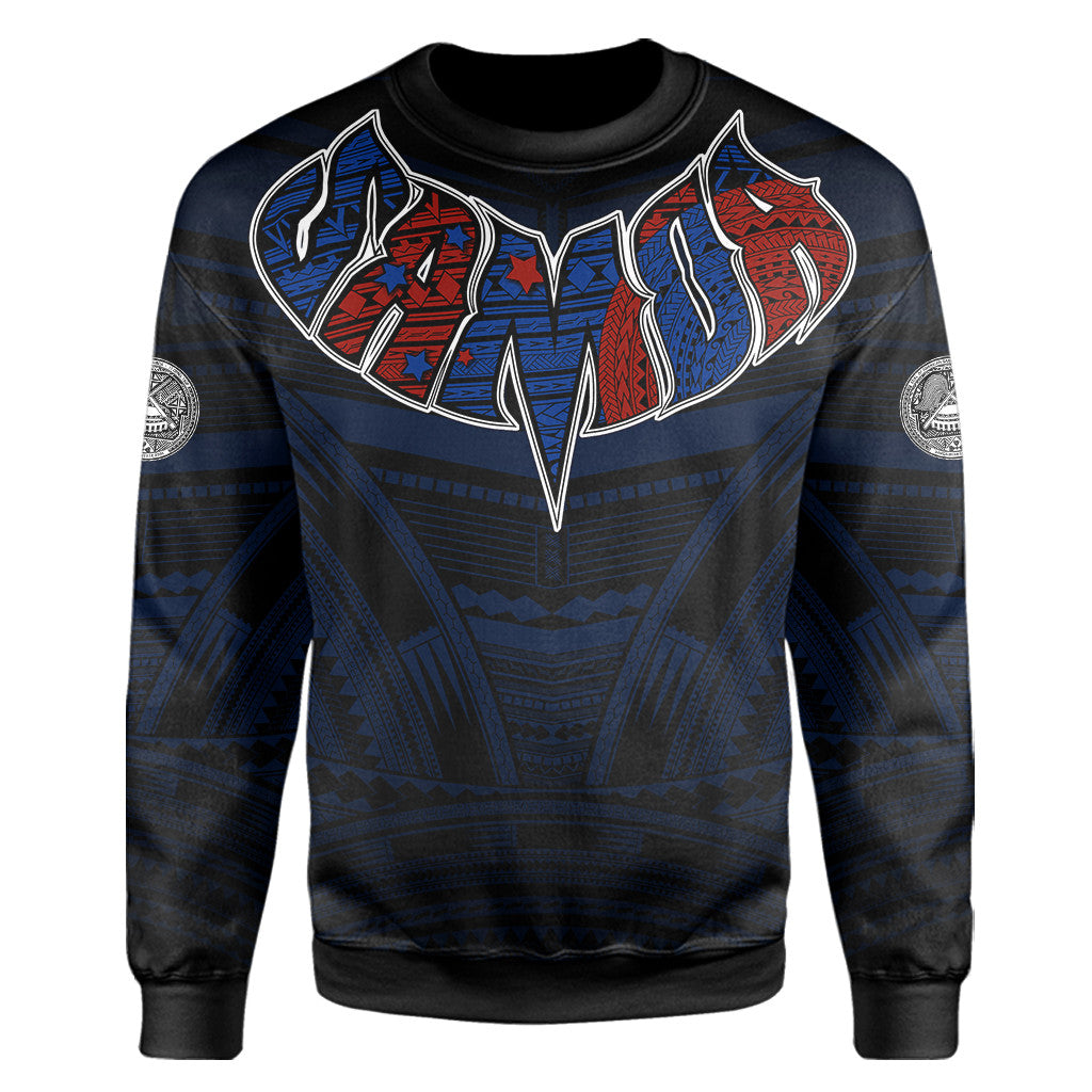 Polynesian Sweatshirt American Samoa Forever Sweatshirt