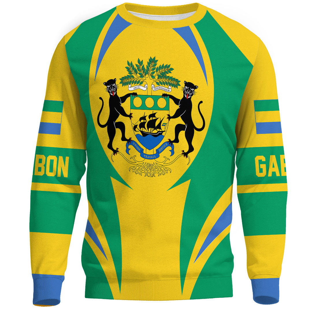 Clothing Gabon Action Flag Sweatshirts