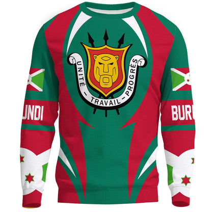 Clothing Burundi Action Flag Sweatshirts