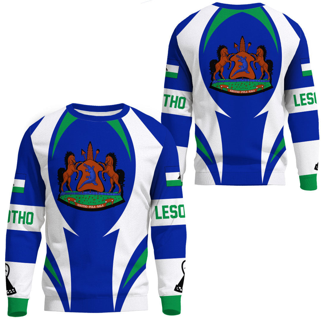 Clothing Lesotho Action Flag Sweatshirts