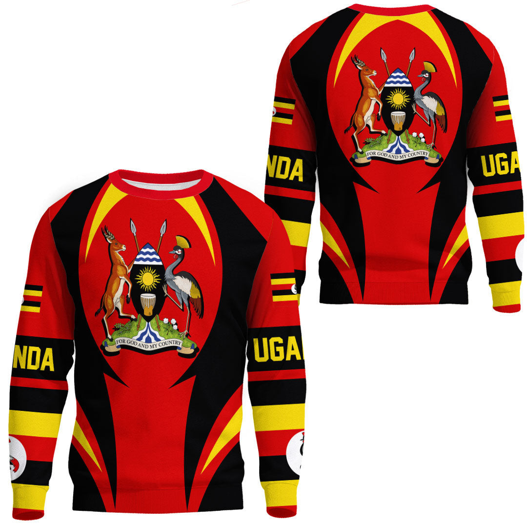 Clothing Uganda Action Flag Sweatshirts