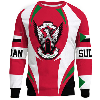 Clothing Sudan Action Flag Sweatshirts