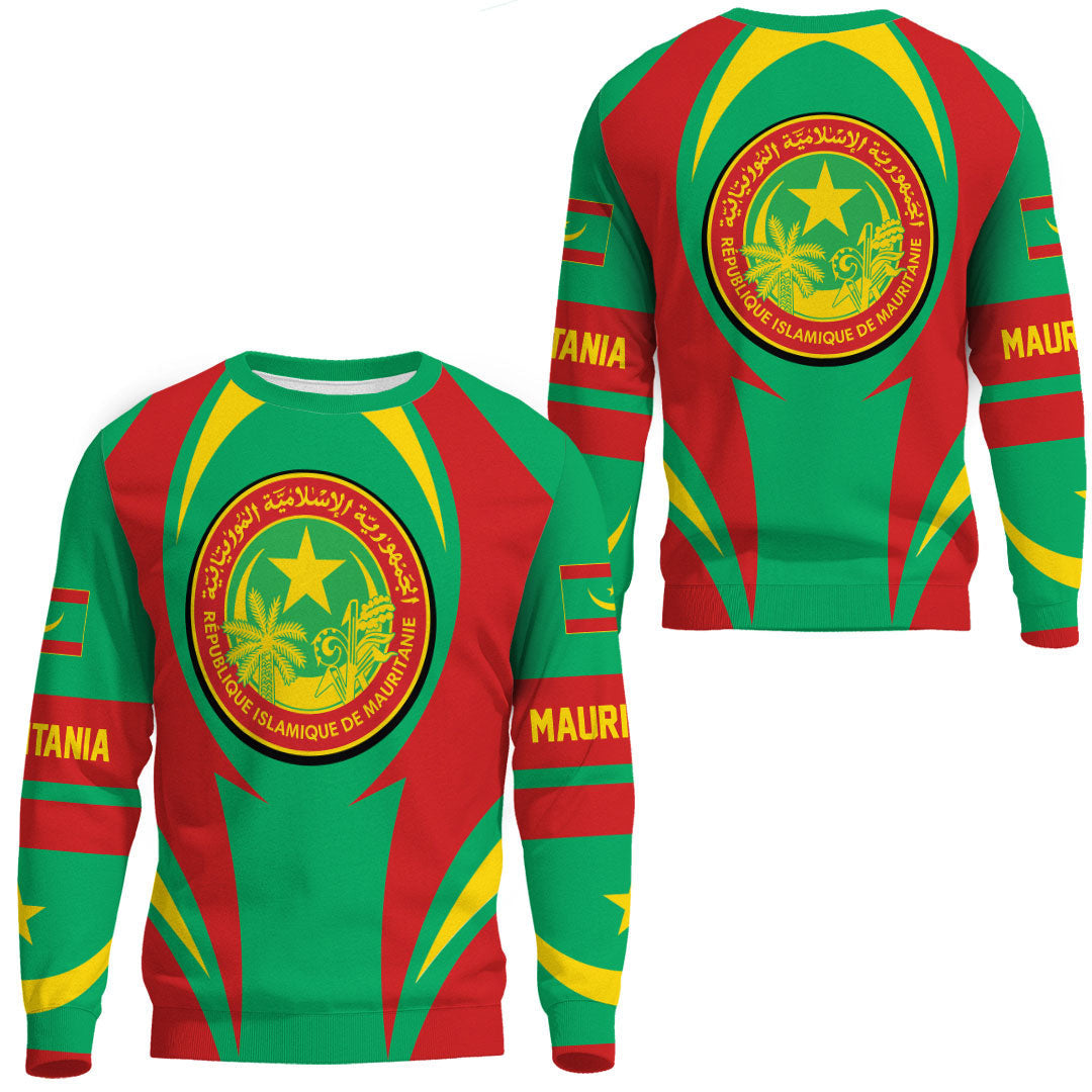 Clothing Mauritania Action Flag Sweatshirts