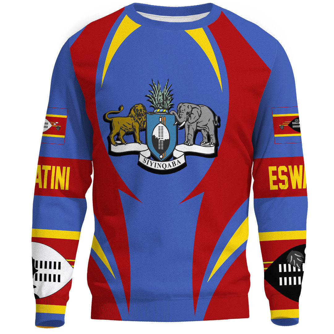 Clothing Eswatini Action Flag Sweatshirts