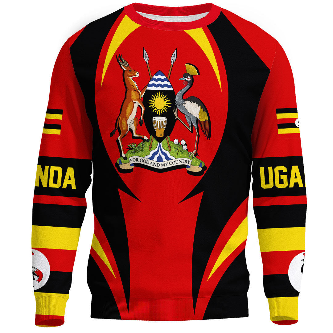 Clothing Uganda Action Flag Sweatshirts