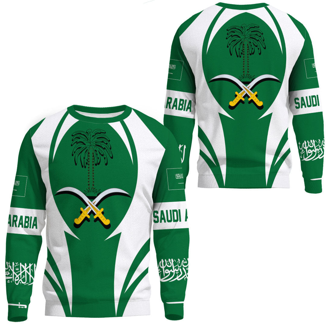 Clothing Saudi Arabia Action Flag Sweatshirts