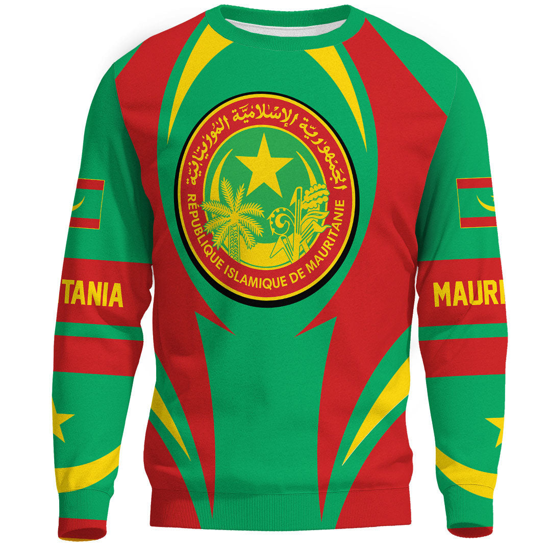 Clothing Mauritania Action Flag Sweatshirts