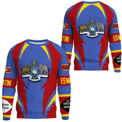 Clothing Eswatini Action Flag Sweatshirts
