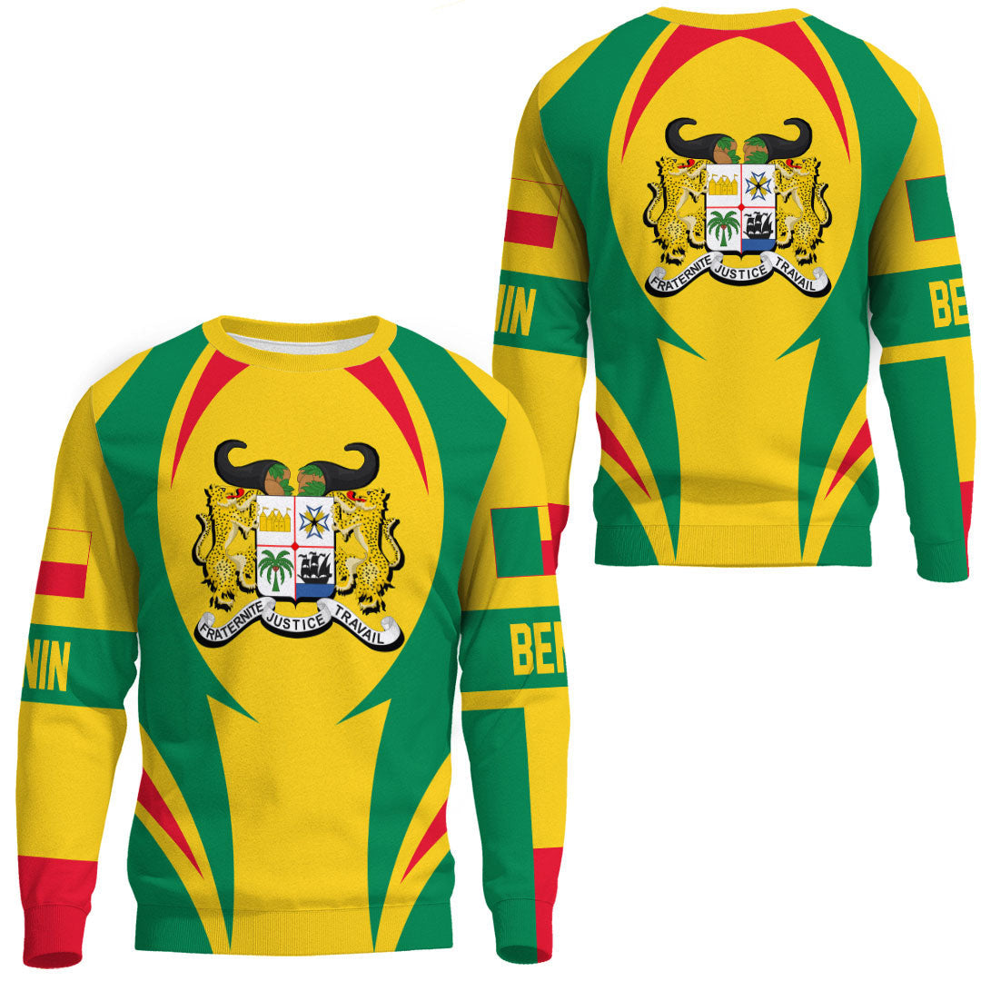 Clothing Benin Action Flag Sweatshirts