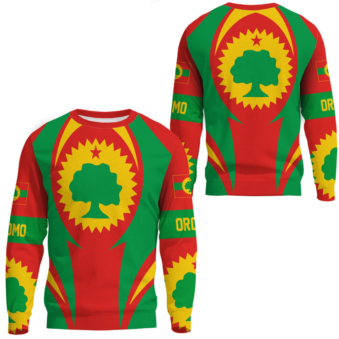 Clothing Oromo Action Flag Sweatshirts