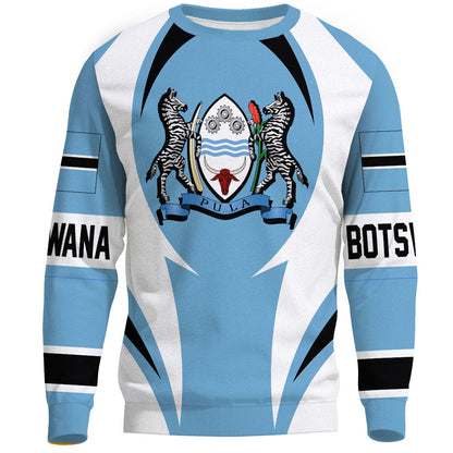 Clothing Botswana Action Flag Sweatshirts