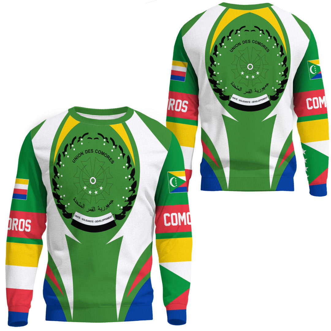 Clothing Comoros Action Flag Sweatshirts