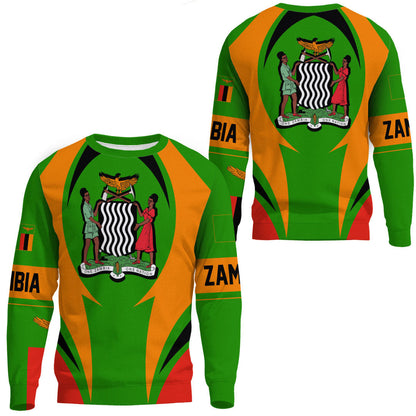 Clothing Zambia Action Flag Sweatshirts