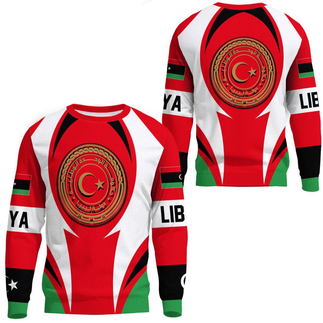 Clothing Libya Action Flag Sweatshirts