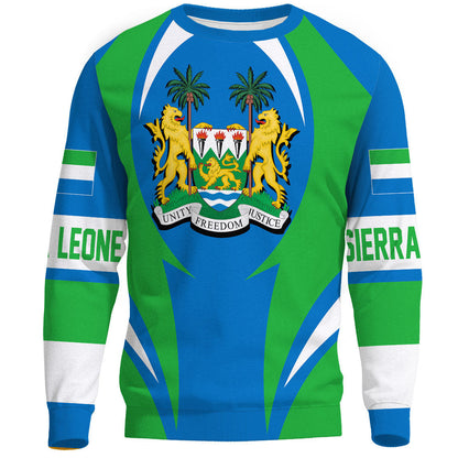 Clothing Sierra Leone Action Flag Sweatshirts
