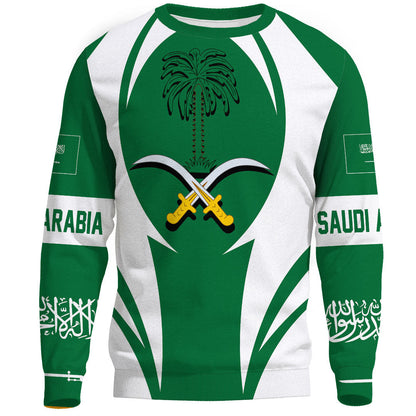 Clothing Saudi Arabia Action Flag Sweatshirts