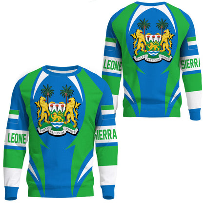 Clothing Sierra Leone Action Flag Sweatshirts