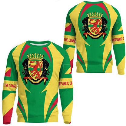 Clothing Republic Of The Congo Action Flag Sweatshirts