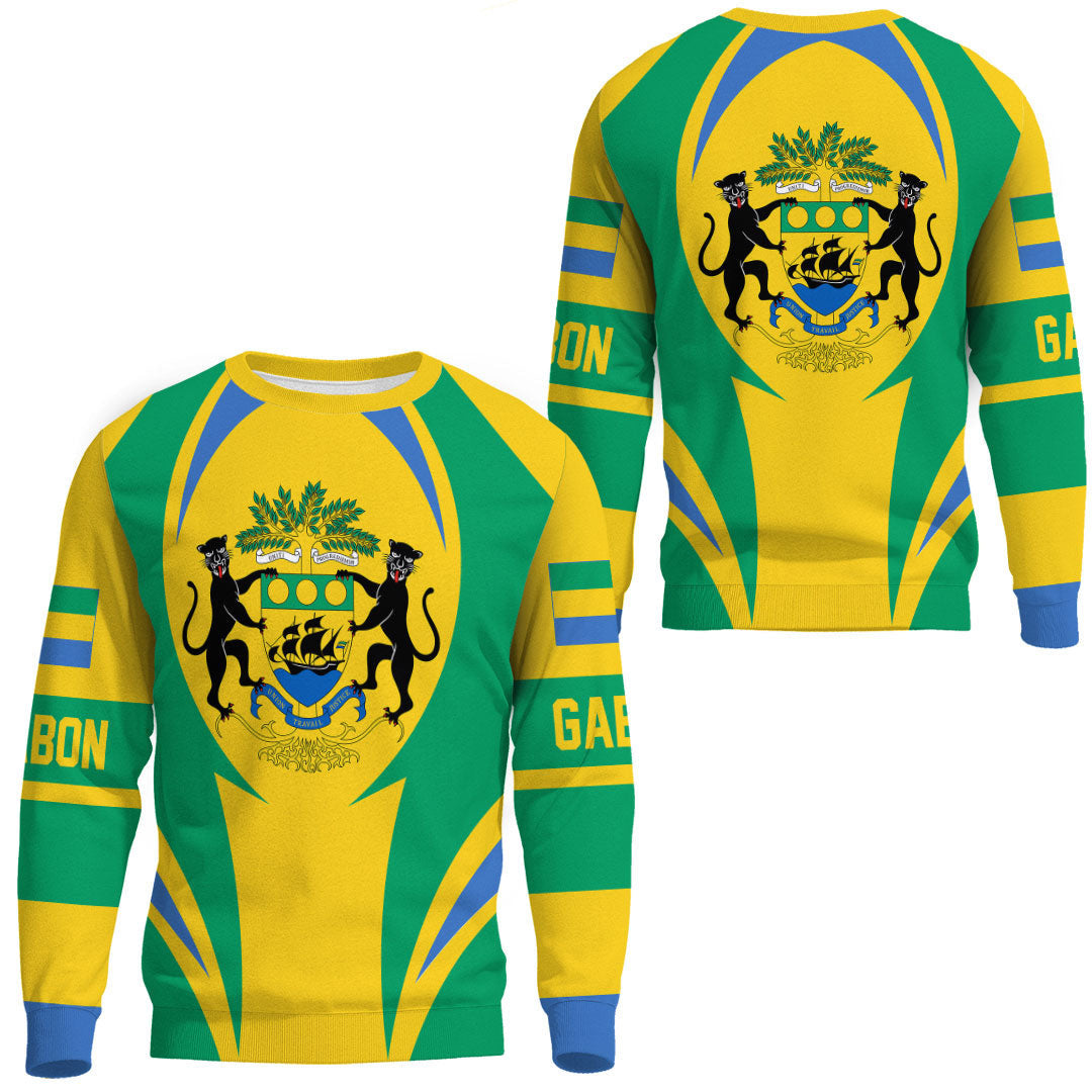 Clothing Gabon Action Flag Sweatshirts