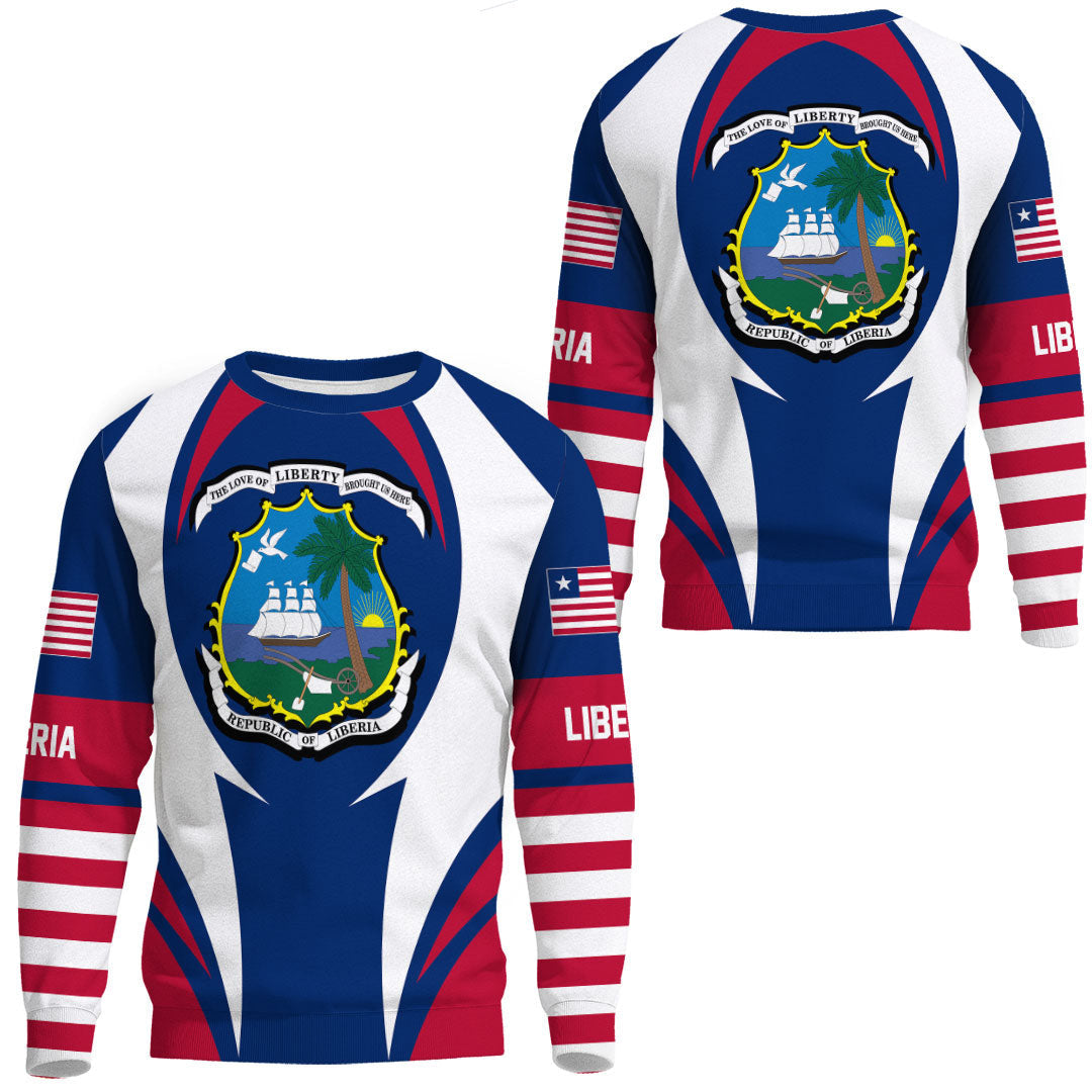 Clothing Liberia Action Flag Sweatshirts
