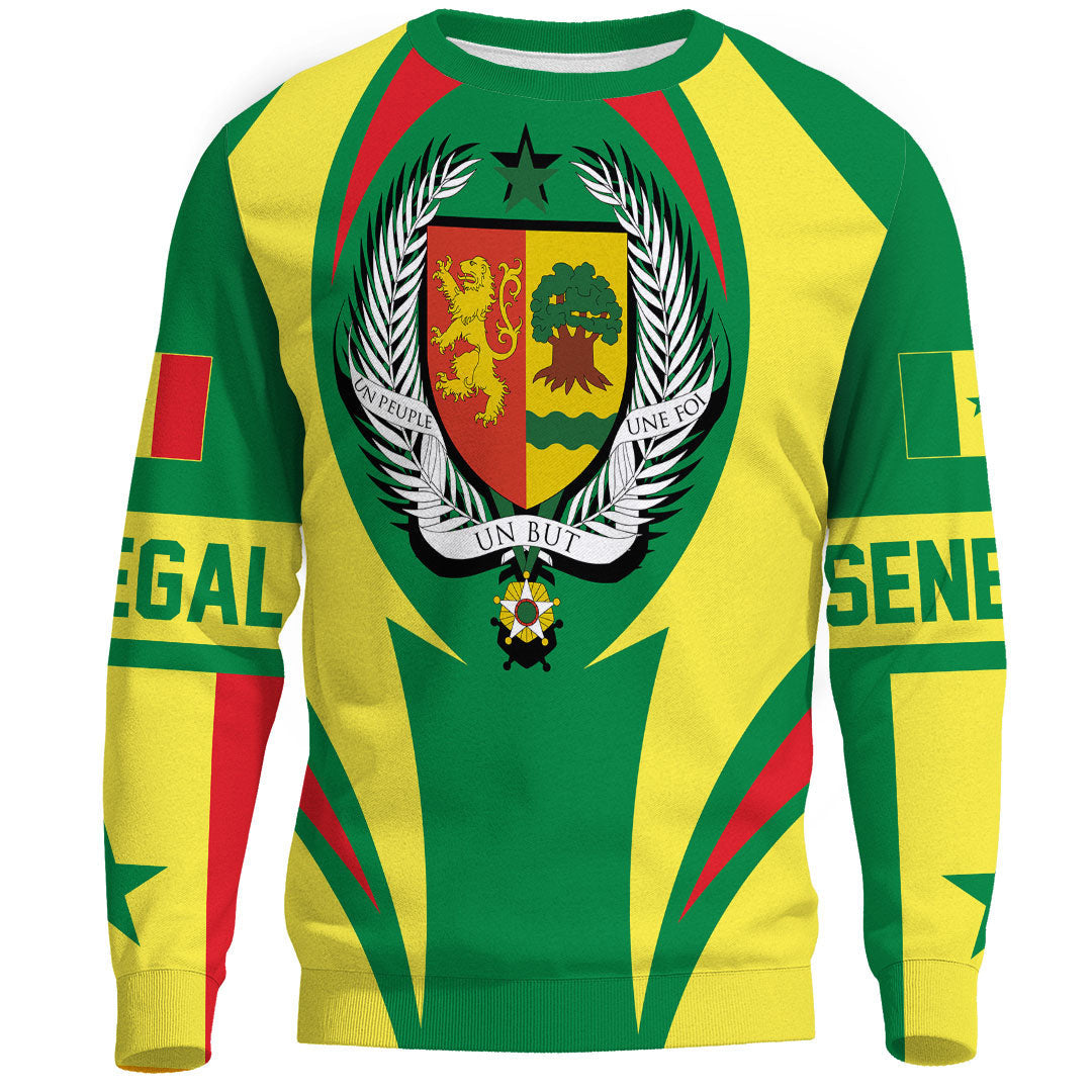 Clothing Senegal Action Flag Sweatshirts