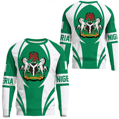 Clothing Nigeria Action Flag Sweatshirts