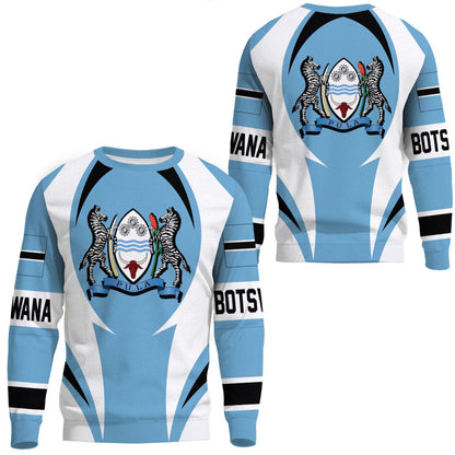 Clothing Botswana Action Flag Sweatshirts