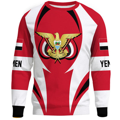 Clothing Yemen Action Flag Sweatshirts