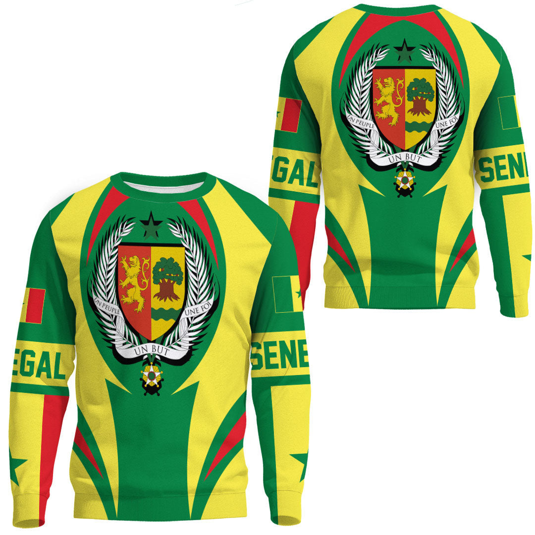 Clothing Senegal Action Flag Sweatshirts