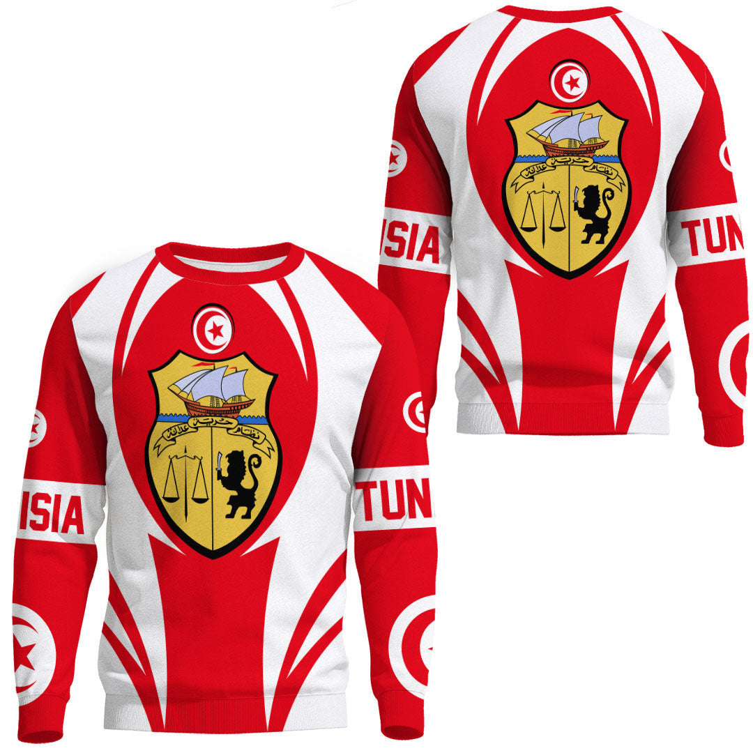 Clothing Tunisia Action Flag Sweatshirts