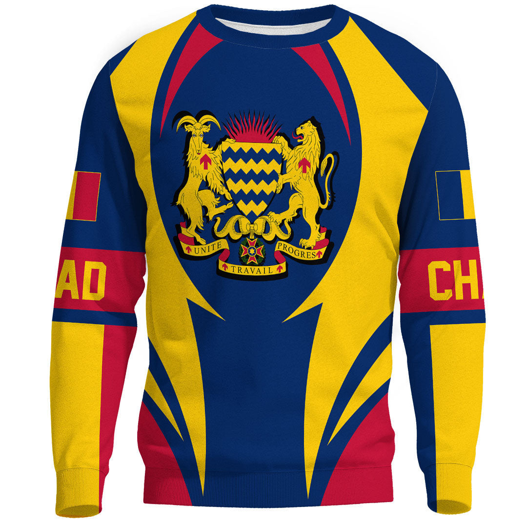 Clothing Chad Action Flag Sweatshirts