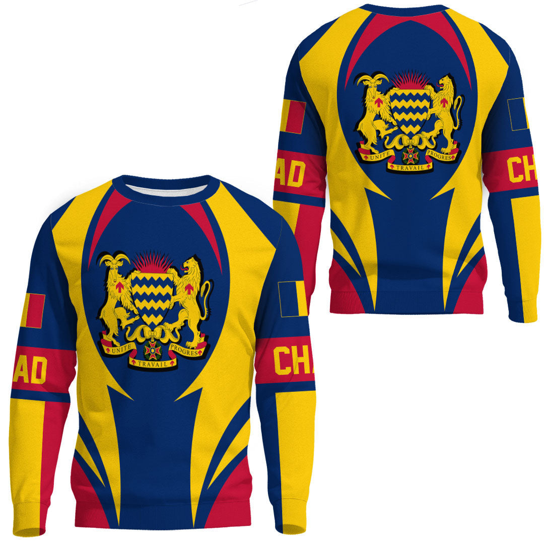 Clothing Chad Action Flag Sweatshirts