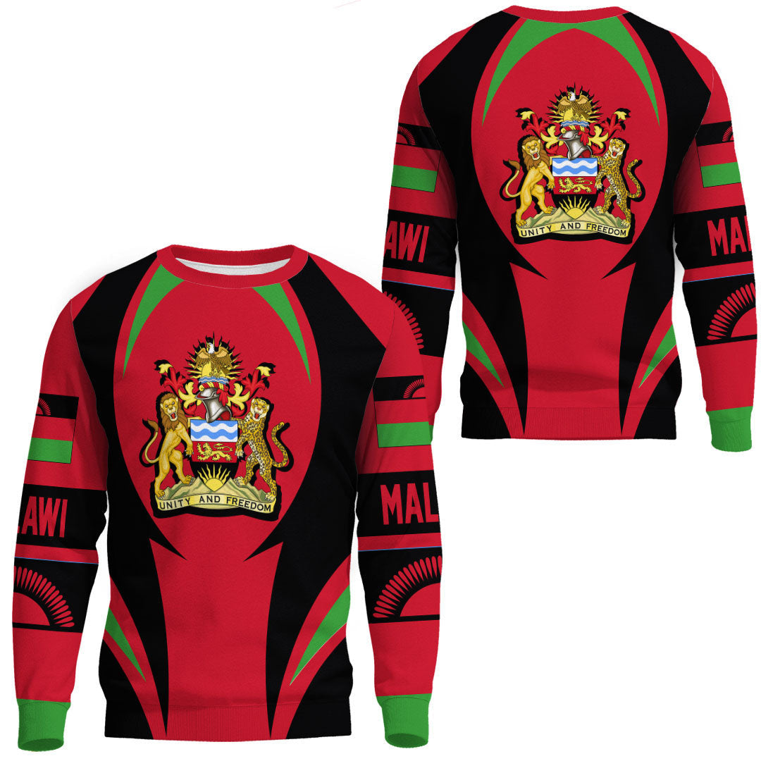 Clothing Malawi Action Flag Sweatshirts