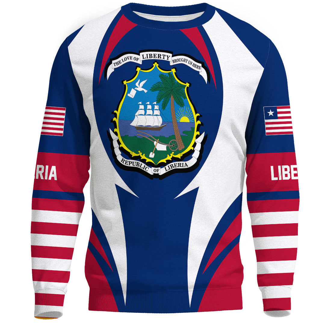 Clothing Liberia Action Flag Sweatshirts