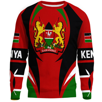 Clothing Kenya Action Flag Sweatshirts